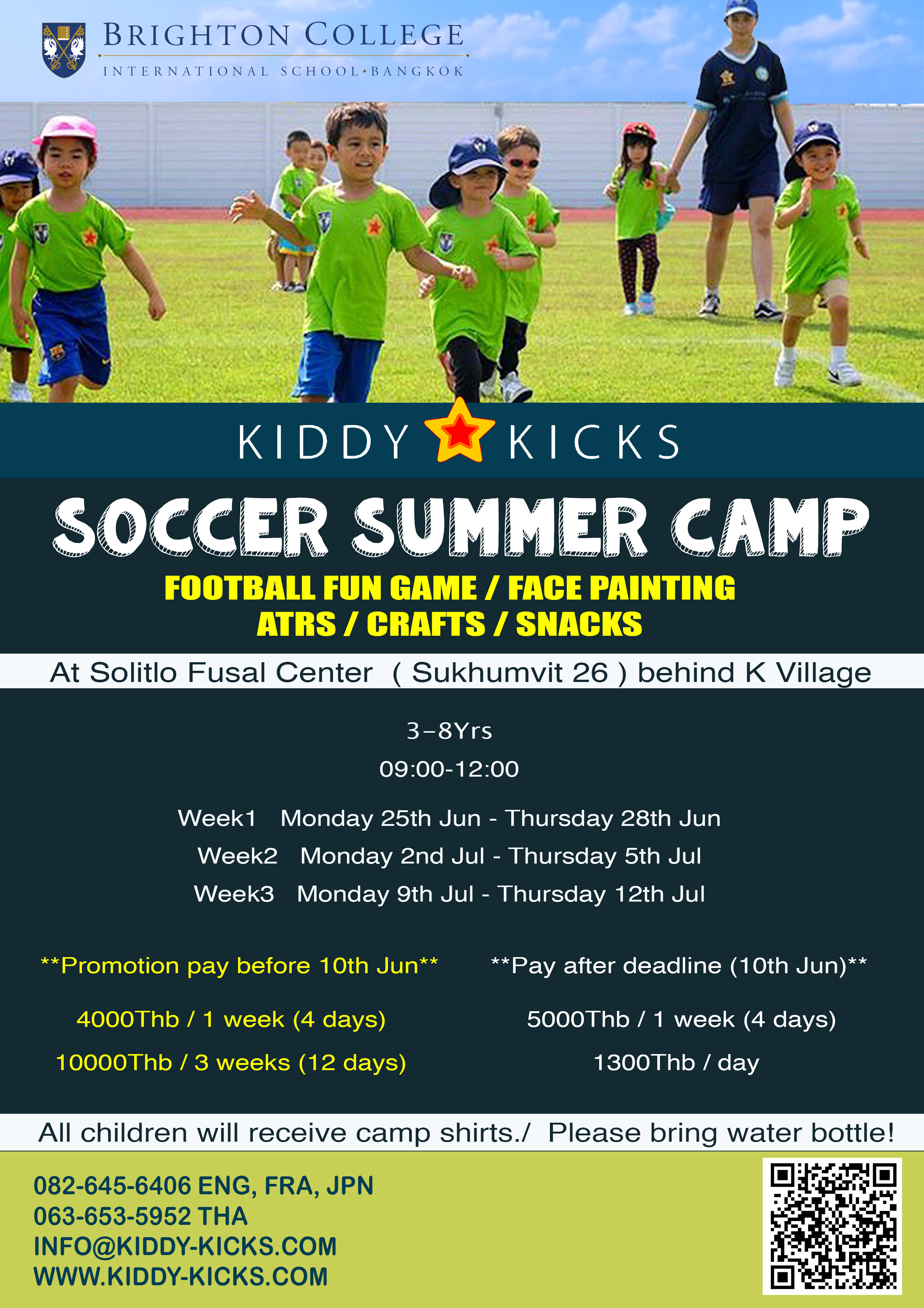 KIDDY-KICKS Sports Camp